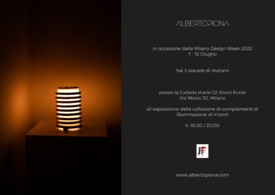 Milano Design Week | Alberto Piona