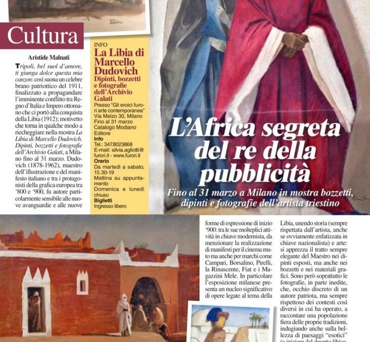 Grande successo per la “Libia di Marcello Dudovich”