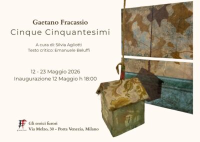 Cinque Cinquantesimi | Gaetano Fracassio